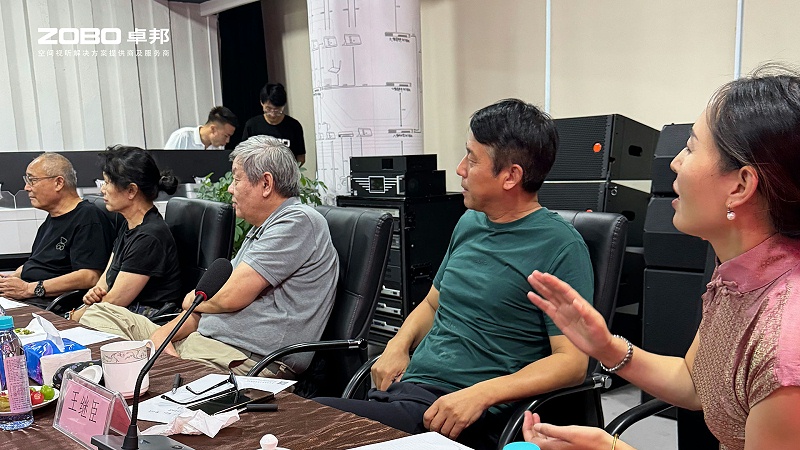 热烈欢迎中国舞台美术学会榴莲网站在线观看专业委员会一行莅临ZOBO榴莲视频在线免费观看调研