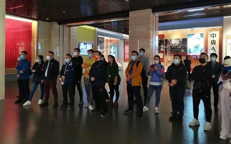 ZOBO榴莲视频在线免费观看党支部丨参加由北京声光视讯行业协会与中共北京商业服务业协会第三联合党委组织的党史学习教育主题党日活动